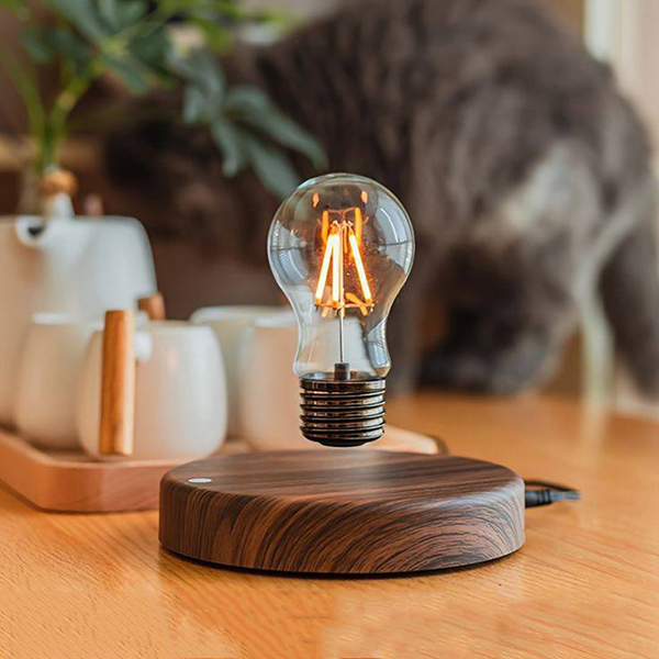 خرید و قیمت لامپ معلق پایه چوبی Magnetic Lamp | آیبینو